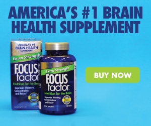 Focus Factor America’s #1 Brain Health Supplement Improve Memory