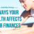 4 Ways Your Health Affects Your Finances
